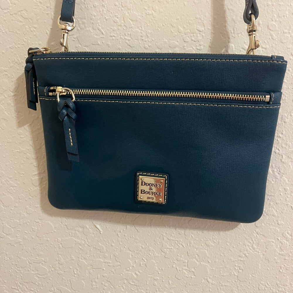 Dooney & Bourke Teal  Crossbody Bag